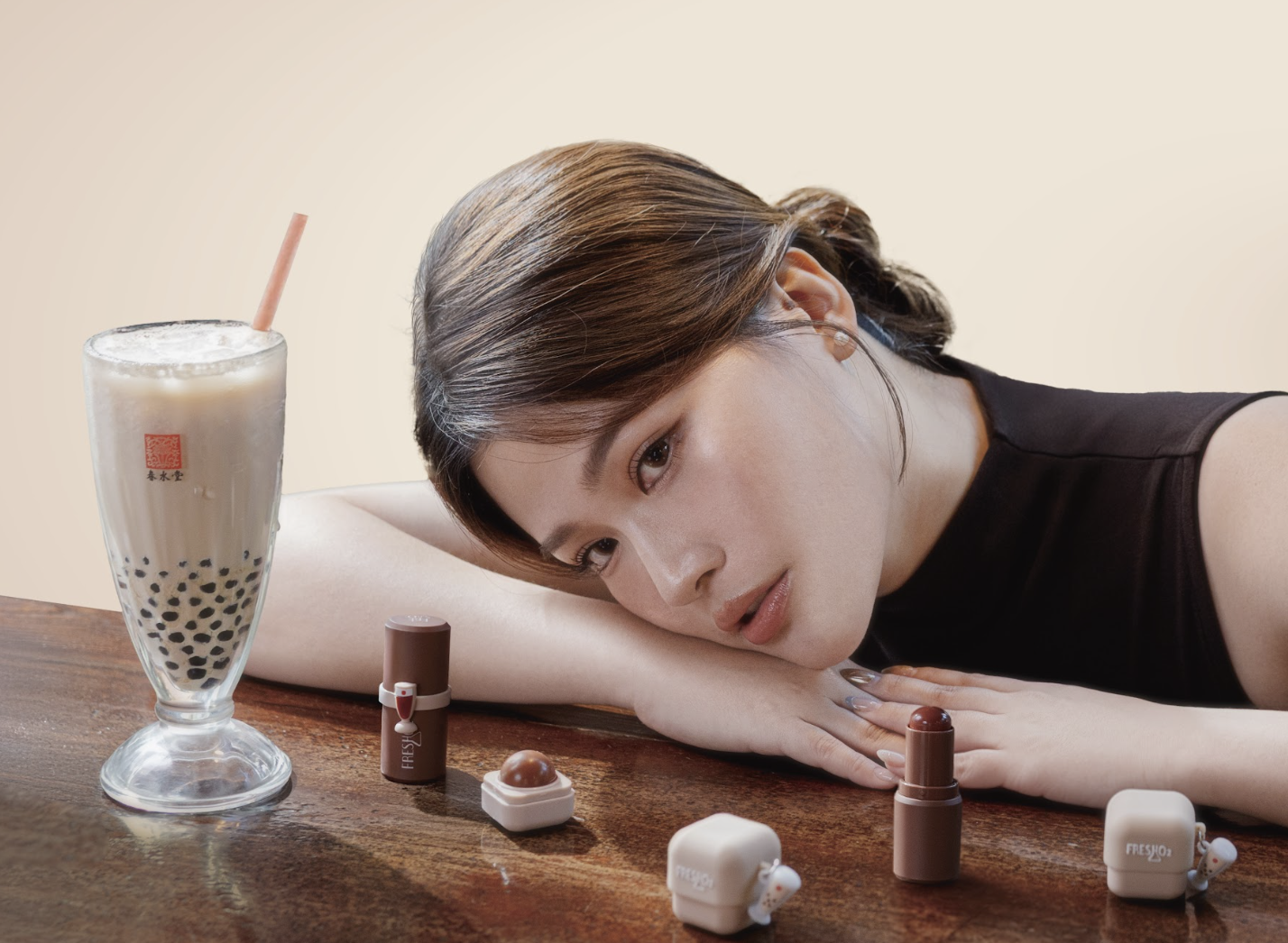 FreshO2 攜手「春水堂」推出聯名美妝